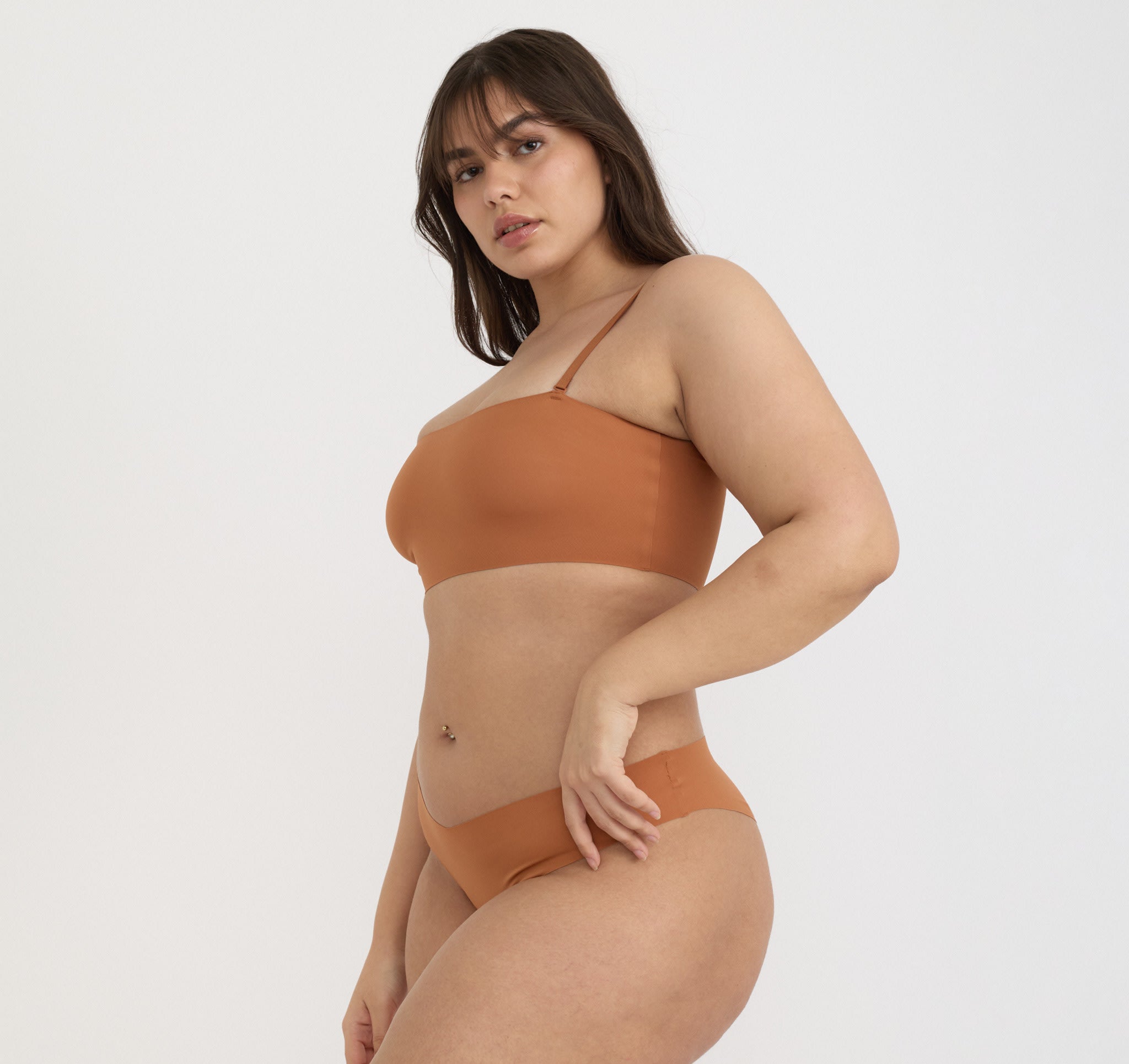 RECYCLED NYLON<br>Bare Cheeky Briefs
