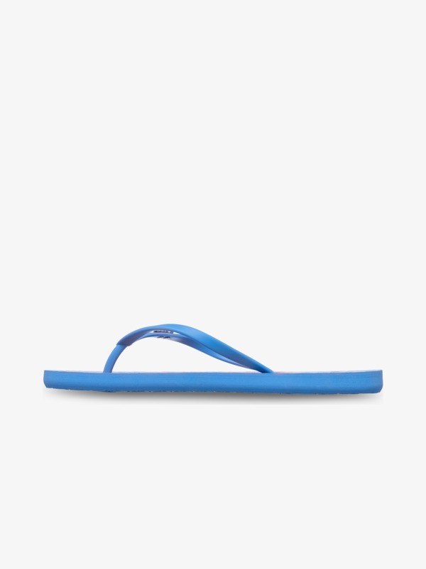 New Viva Printed Tongs Bleu Femme