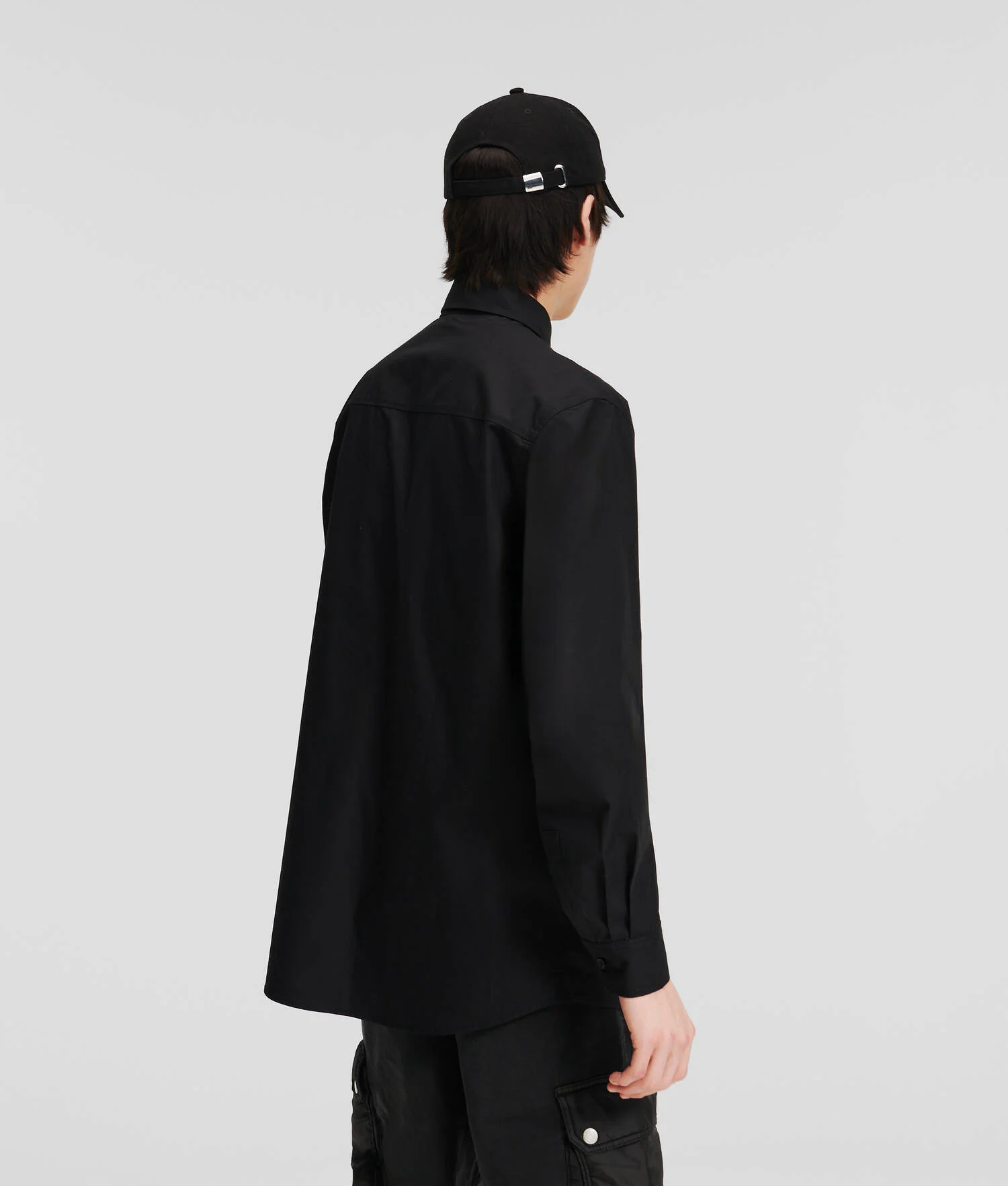 CHEMISE KLJ COUPE DROITE CLASSIQUE - Noir