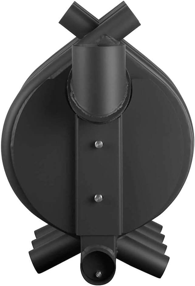 Warmluftofen Kanuk® Original 9,5 kW - Werkstattofen - Schwedenofen - Zulassung für Deutschland, Österreich und Schweiz - BimSchV (ohne Seitenverkleidung, ohne Untergestell)