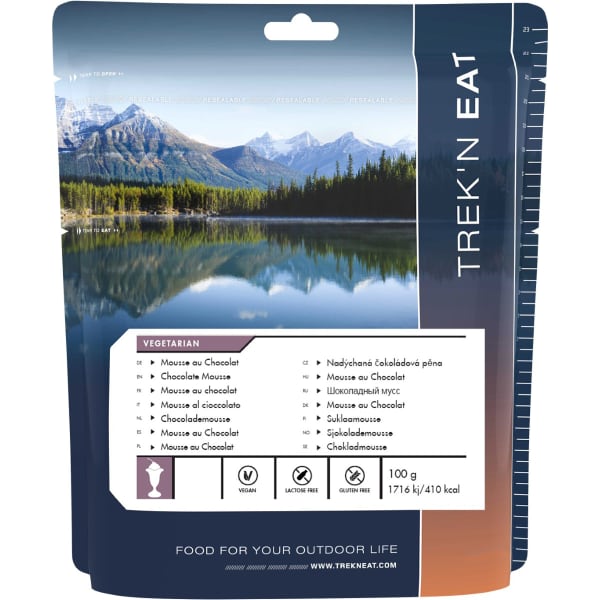 Repas lyophilisé TREK'N EAT MOUSSE AU CHOCOLAT 100G