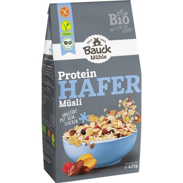 Muesli Proteico Bio Com Flocos Aveia Sem Glúten