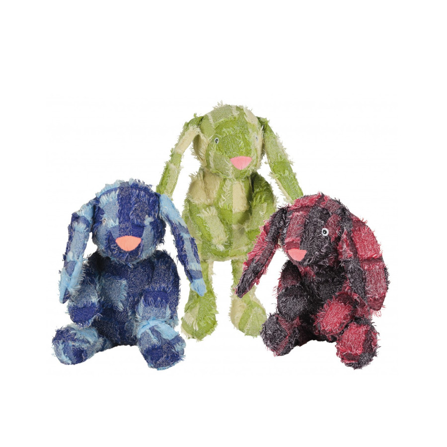 Brinquedo de pelúcia Nayeco Patchwork com som para cães