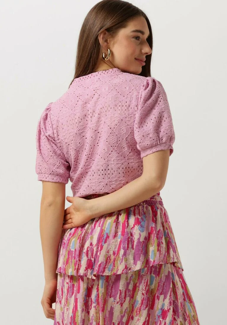 OBJECT roze object top objfeodora s/s top noos