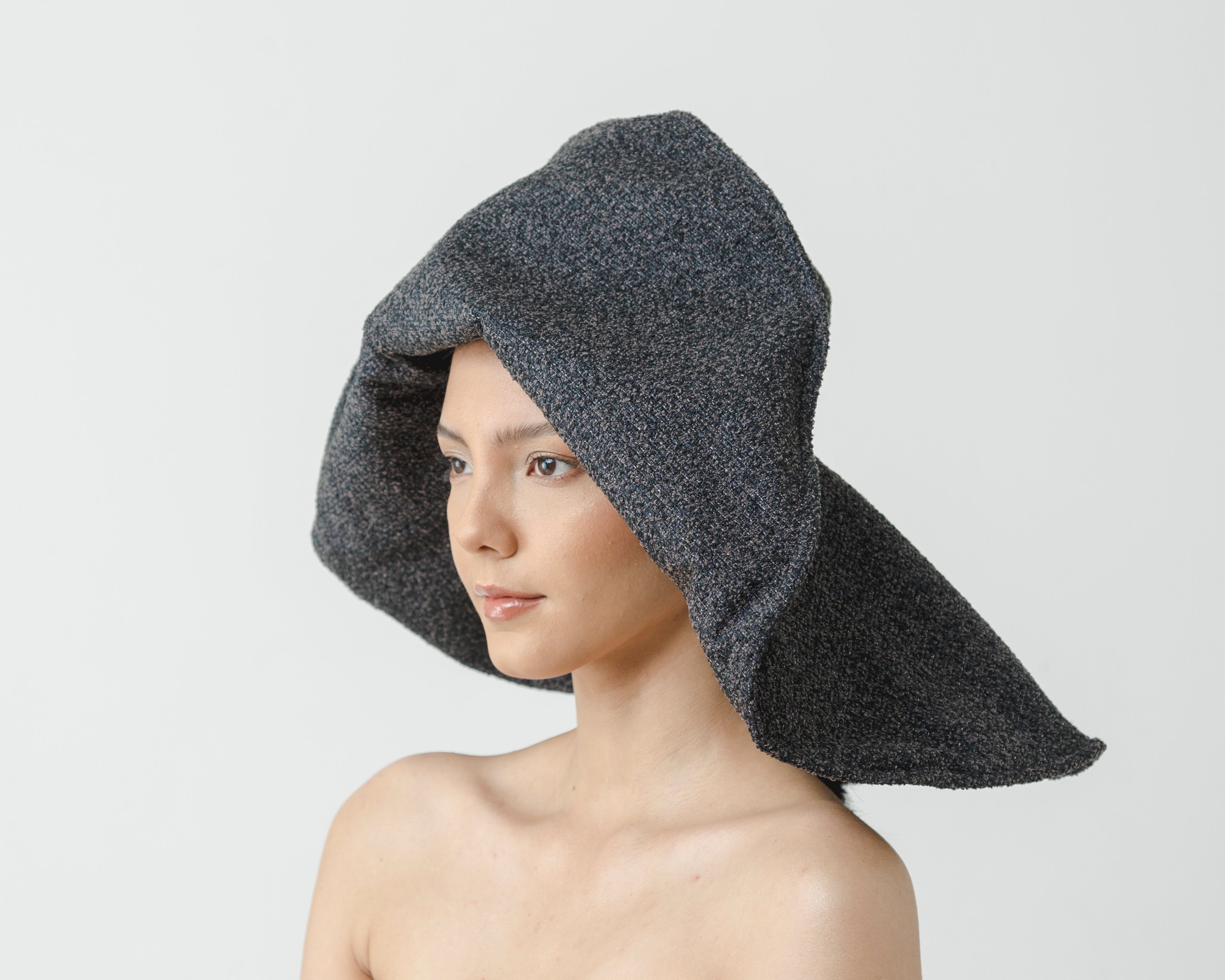 Chapeau Ibiza souple pour femme en tissu Buckley