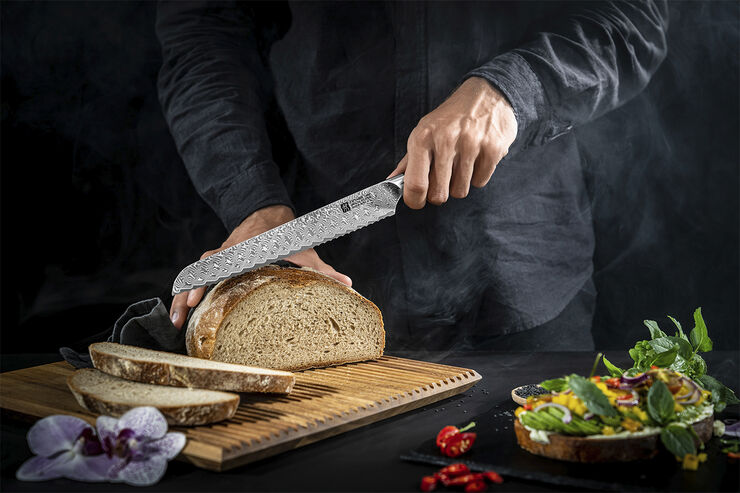 Zwilling Tanrei Brødkniv 230 Brun