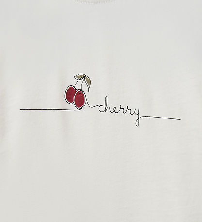 Sofie Schnoor T-Shirt - Snow White/Cherry
