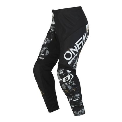 Pantalon cross O'Neal ELEMENT YOUTH - ATTACK V.23 - Noir / Blanc