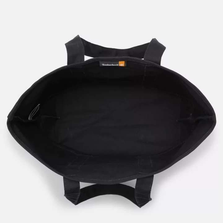 Fourre-tout en toile unisexe Easy en noir