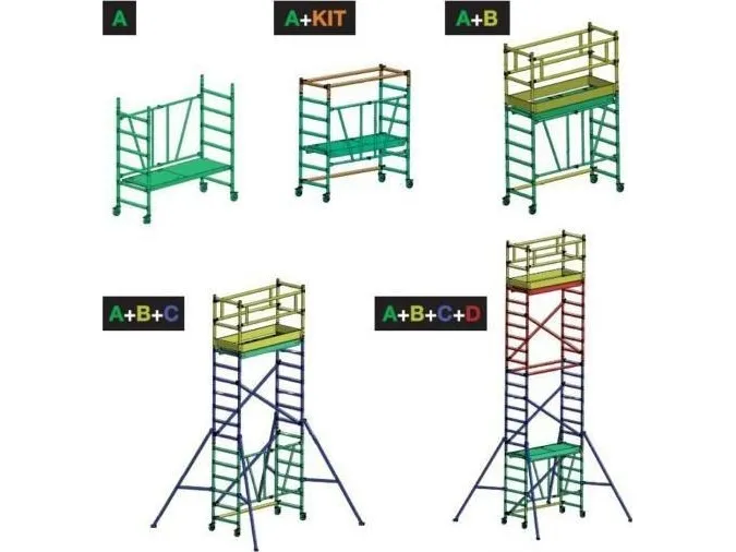 Faraone COMPACT SCAFFOLDING 75*180 PACKAGE D
