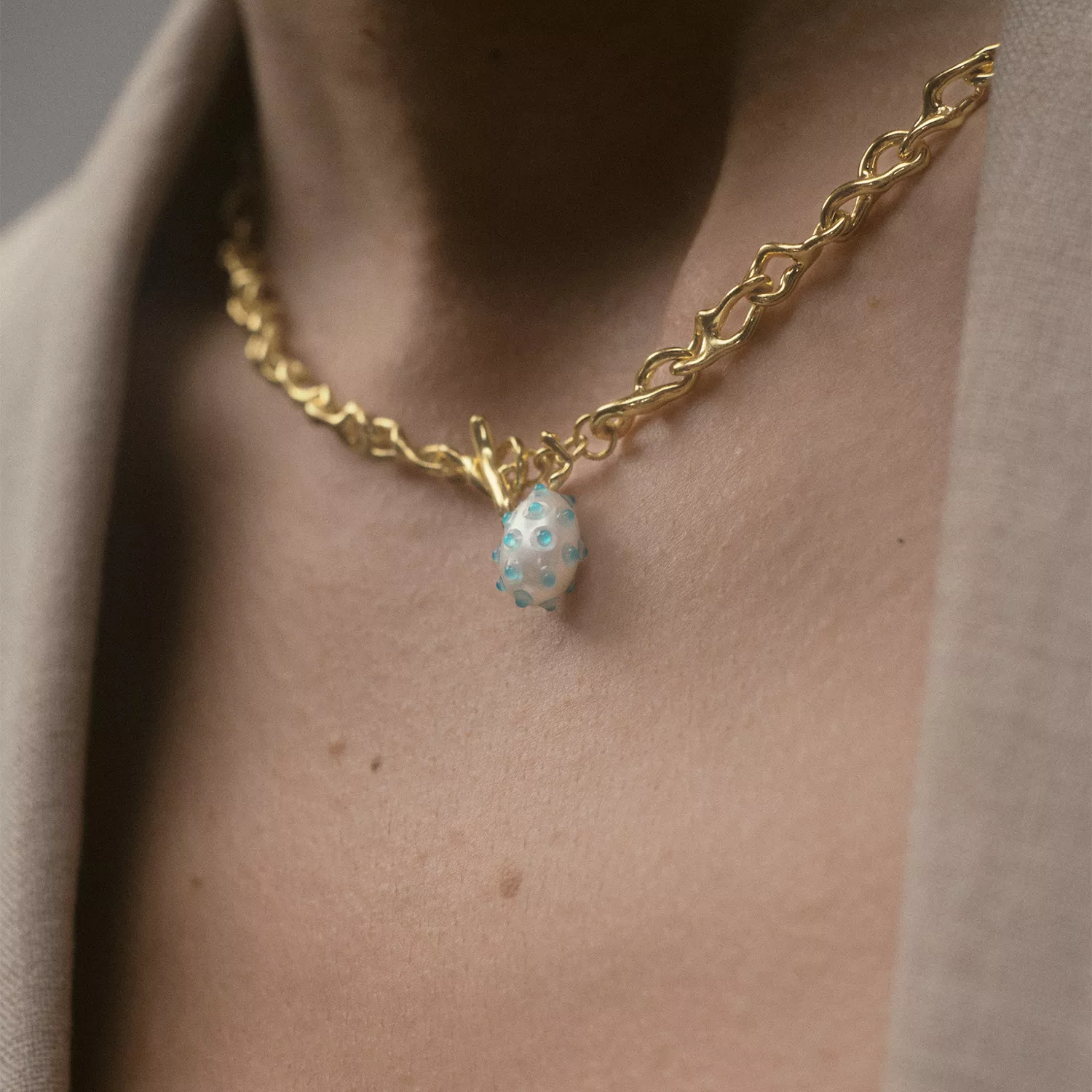 Maria Black Juno Halskæde 18 kt. Forgyldt Sølv 300493YG