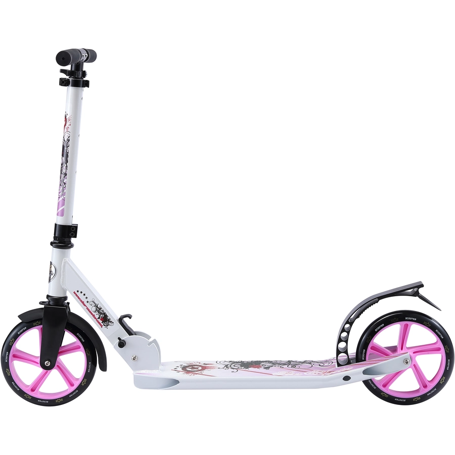 Star Scooter Roller 205mm Cruiser weiß, lila