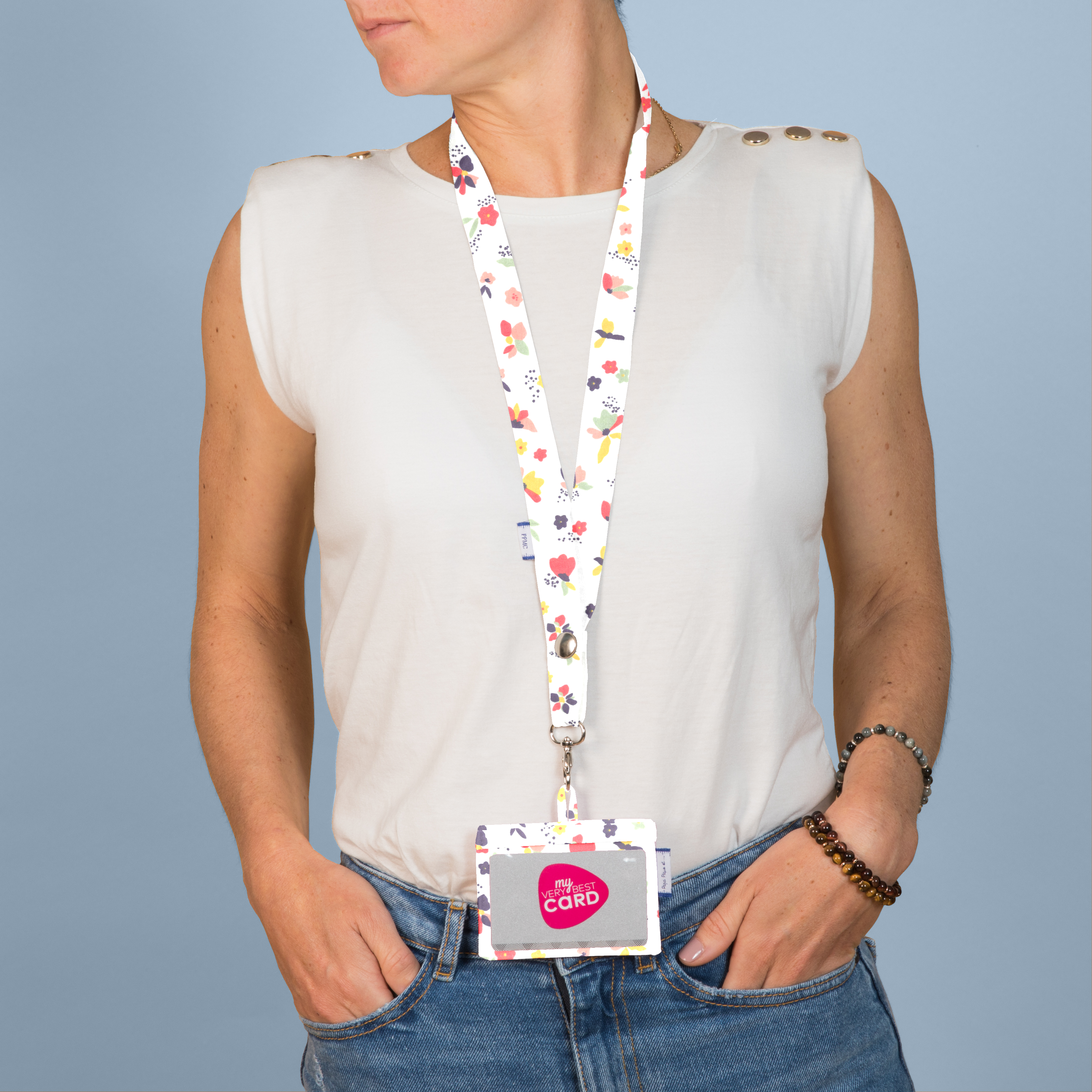 Porte Badge Reveil Printanier
