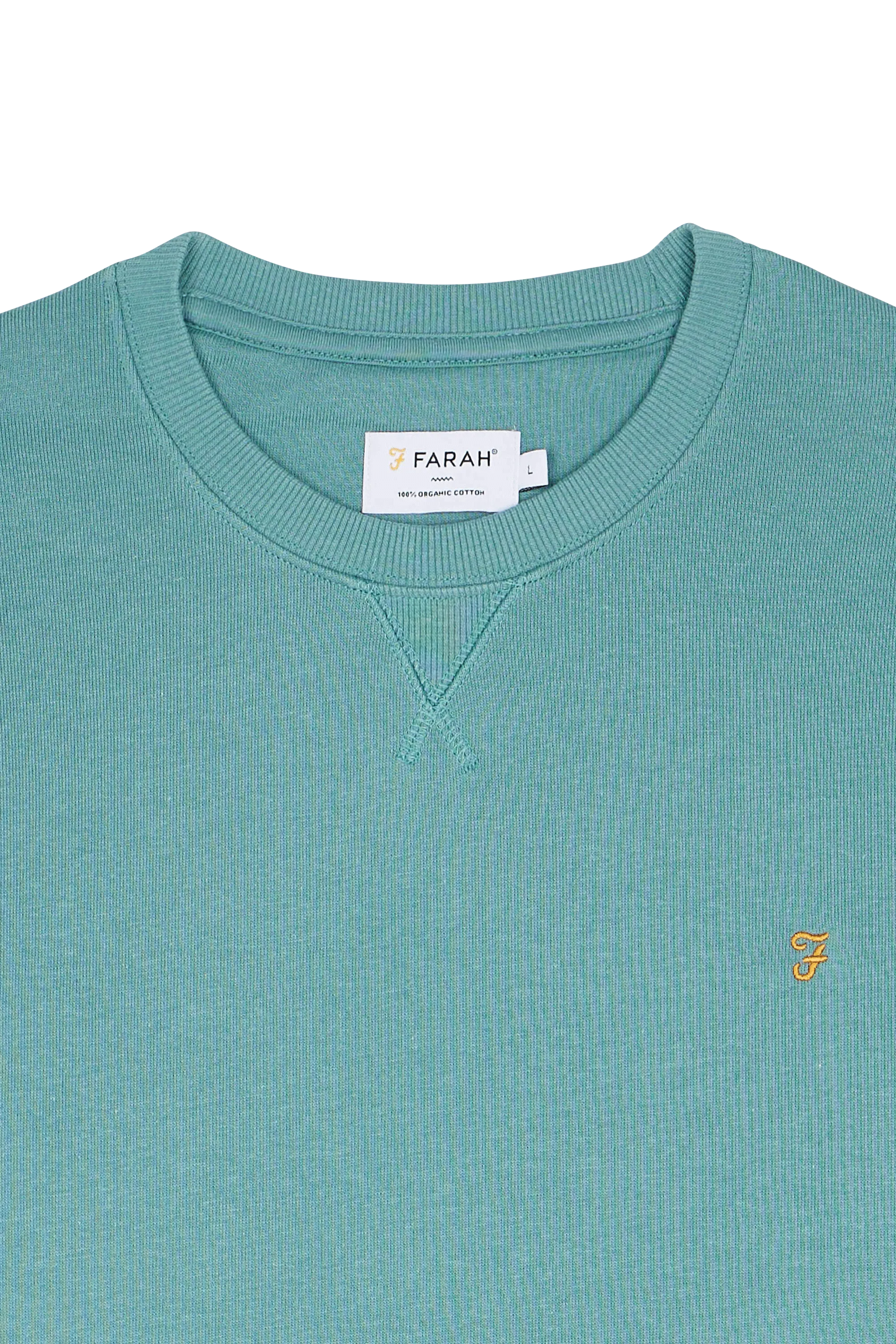 FARAH Sweatshirt  TIM NEW CREW Bleu