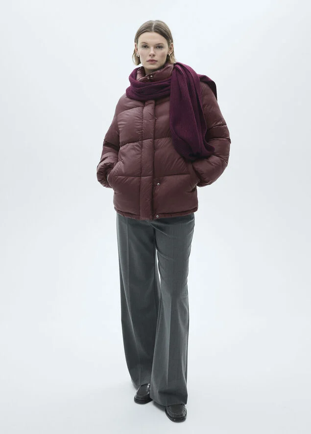 MANGO Pocket quilted jacket 76