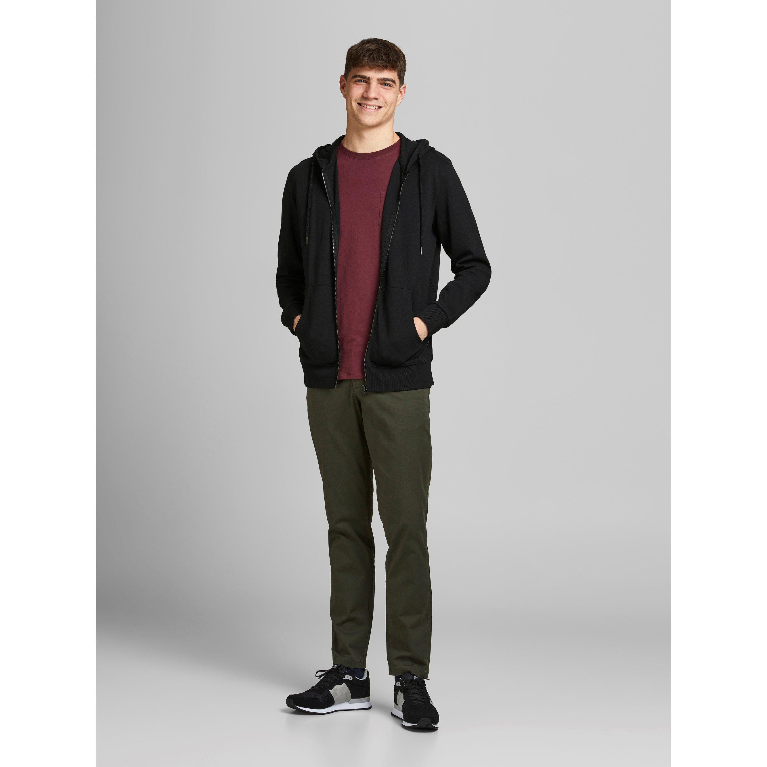 Jack and Jones Basic Basic Zip Up Hoodie