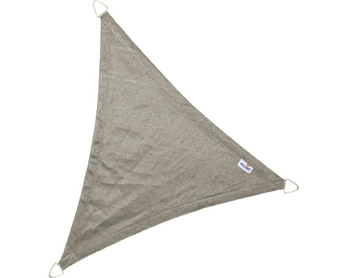 Zonnezeil driehoekig Coolfit grijs 360x360x360 cm