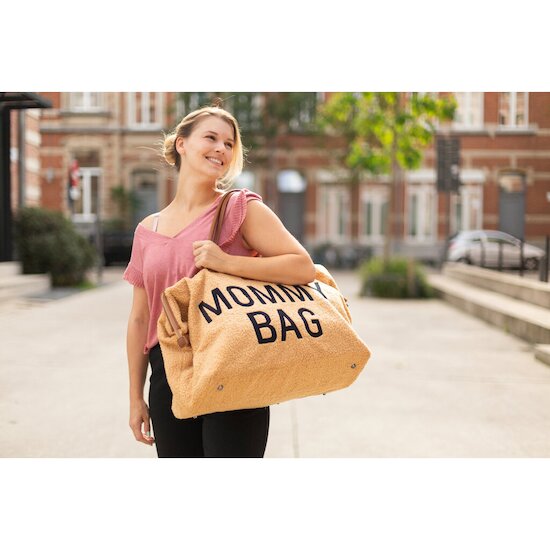 Sac à langer Mommy Bag   Teddy brun        de               Childhome