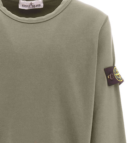 Stone Island Sweatshirt - Schlamm m. Logo