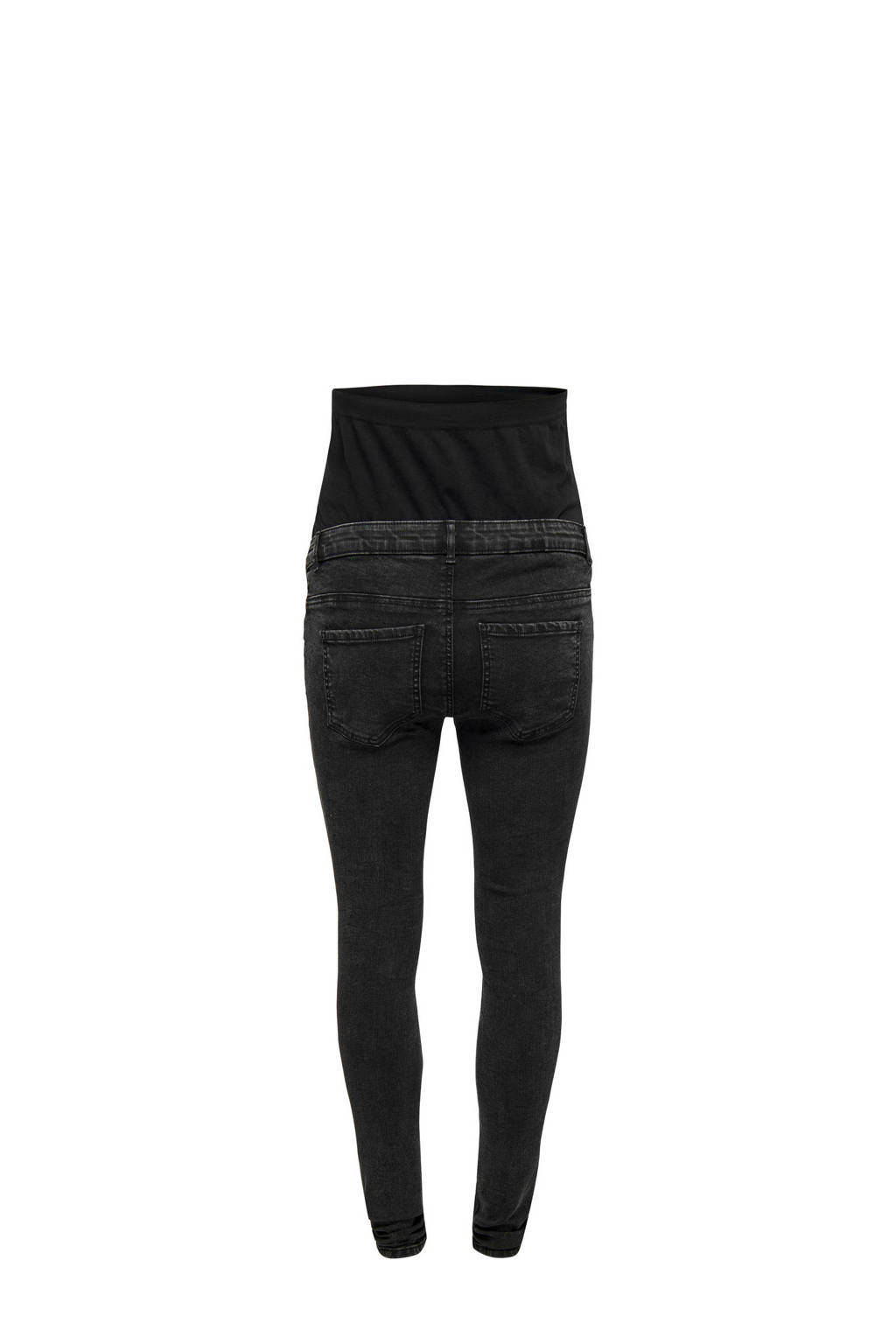 ONLY MATERNITY high waist skinny zwangerschapsjeans OLMROSE washed black