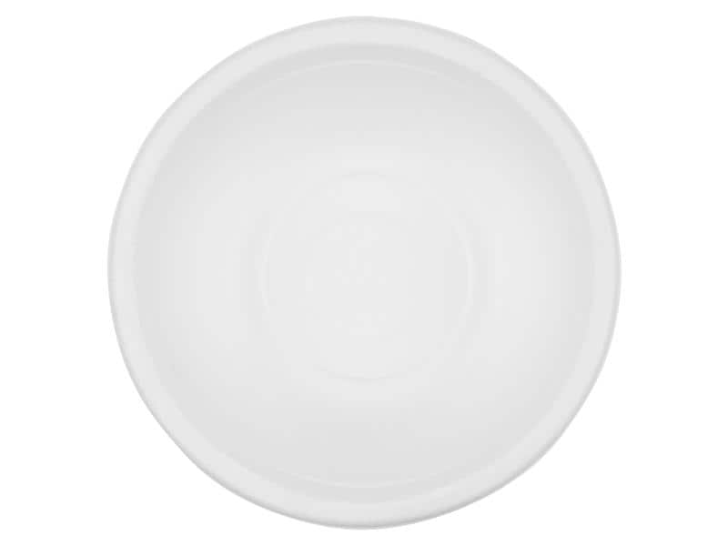 FURBER Einweg-Schale Ø 13.5 cm, 50 Stück, Weiss Schale aus umweltfreundlichem Rohstoff