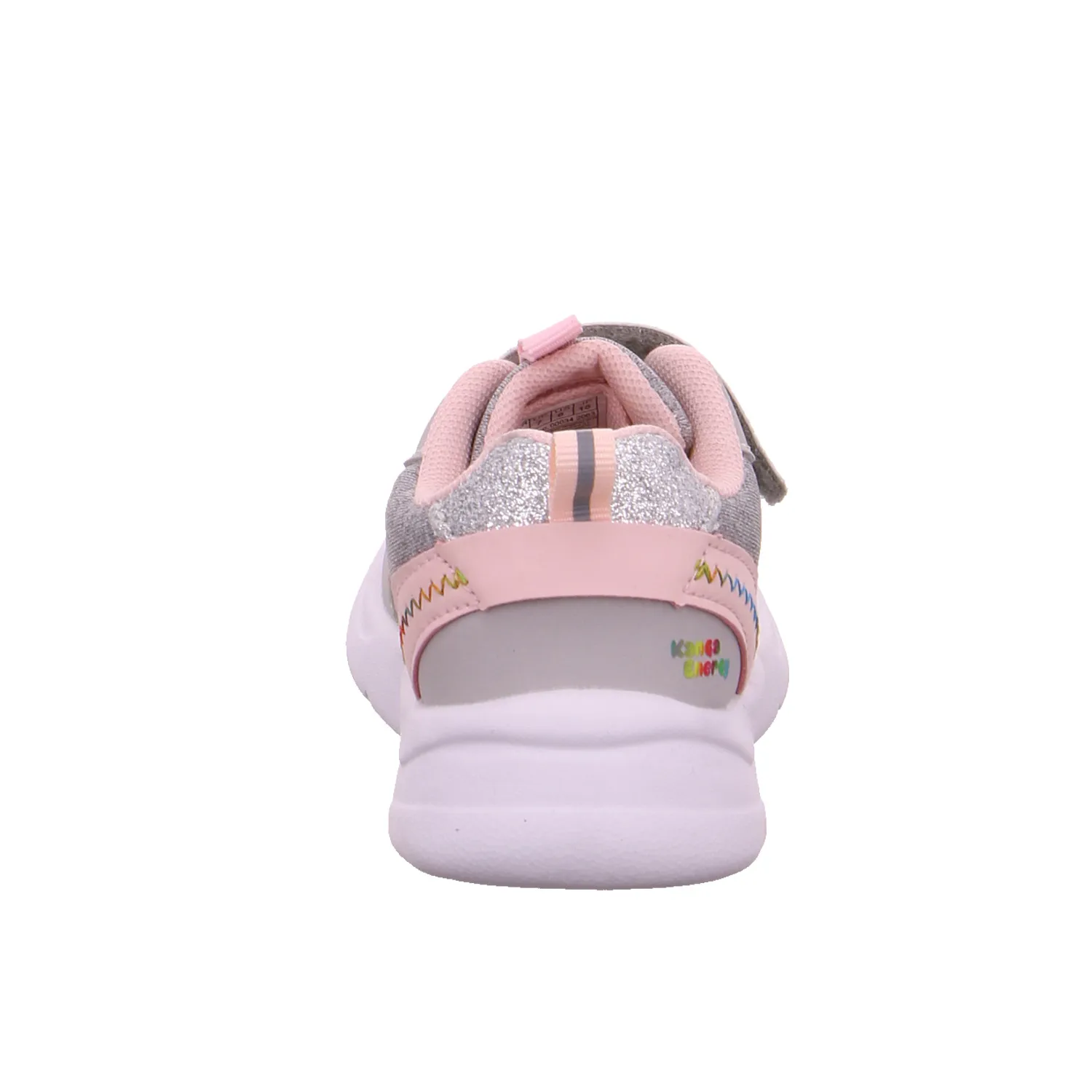 KANGAROOS Baby-Sport-Bottine Silber Textil  Sneaker