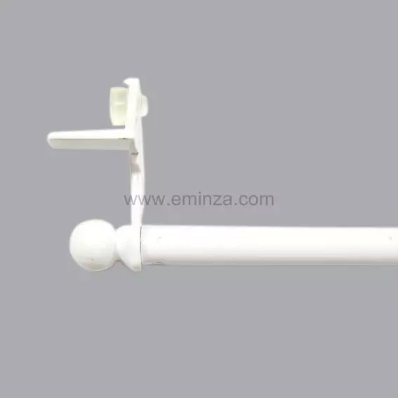 Tringle extensible Fix'vit (80 à 120 cm) Blanc