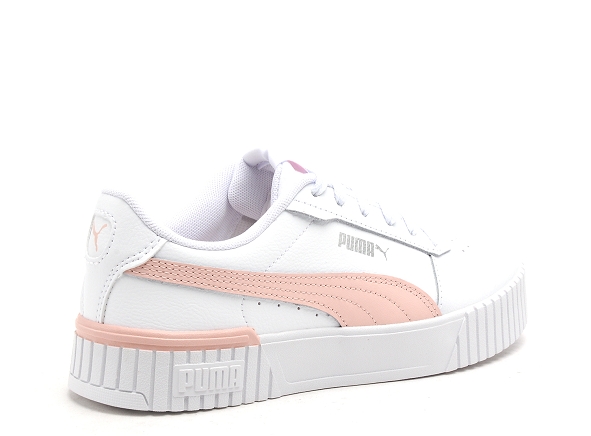 Puma basses enfant carina 20 jr ps blanc