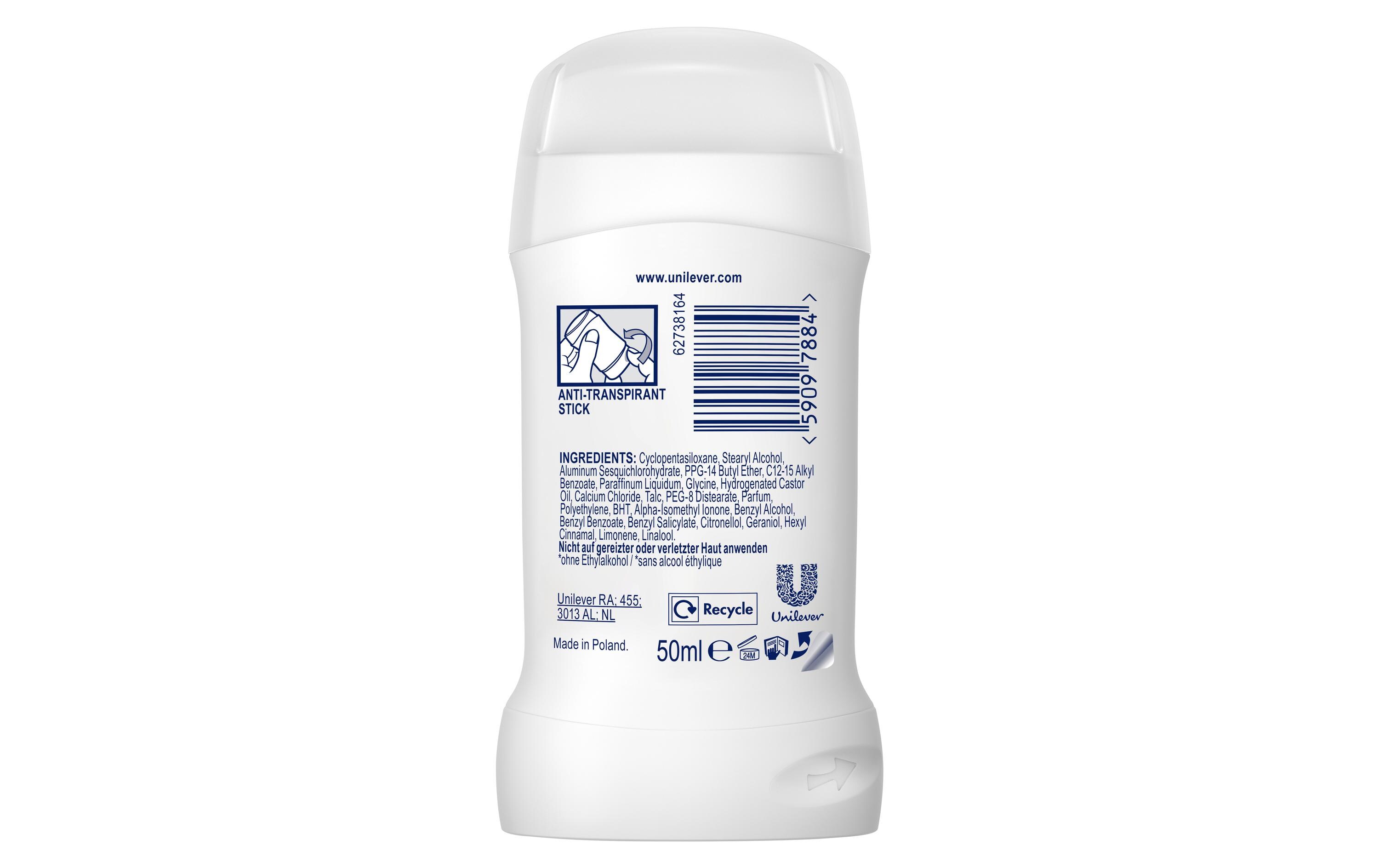 Deo Stick Nonstop Protection Cotton Dry 50 mlAnti-Transpirant Stick bietet effektiven Schutz vor Schweiss