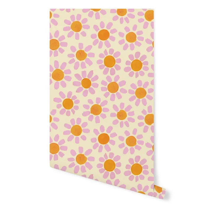 PaperMint Papier-peint Marguerite - série limitée | Rose