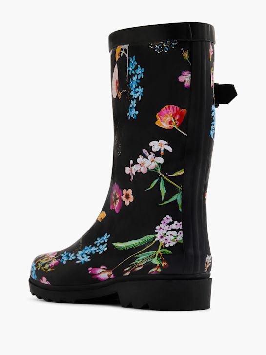 Cortina Gummistiefel Schwarz