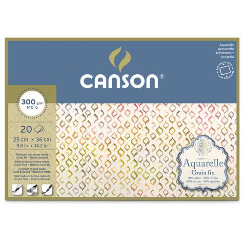 CANSON® Aquarelle Aquarellpapier