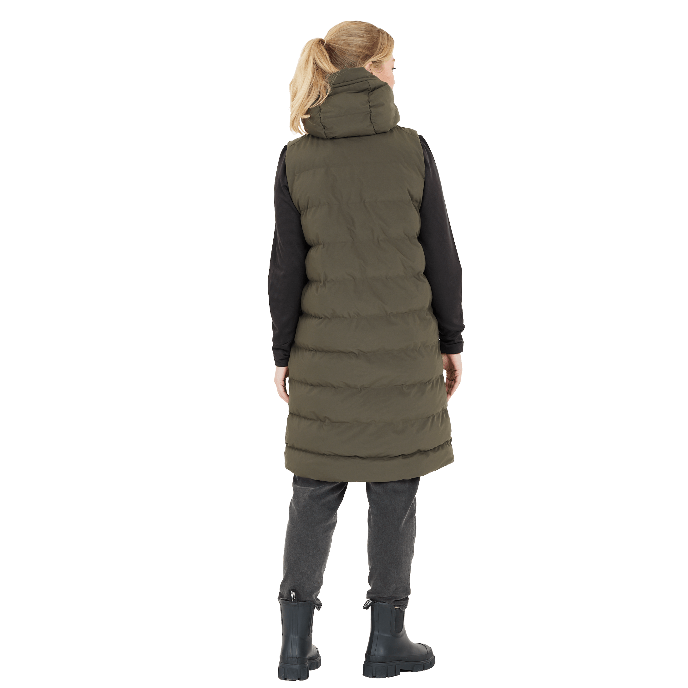 Vertical Chiefanu W Long Puffer Vest - Jakke