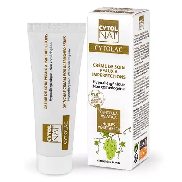 Cytolnat - Creme para a pele Cytolac com tendência a acne