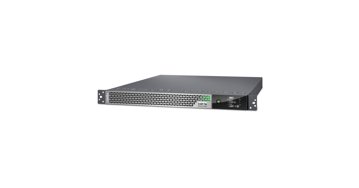 APCSmart-UPS Ultra Li-Ion SRTL3KRM1UINC ups  (Grijs/zilver, 3KW, 1U Rack/Tower/Wall, 3x C13 & 2x C19, NMC)