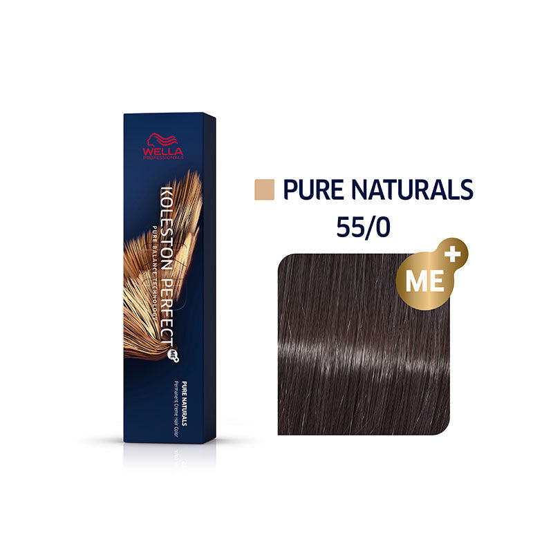 Coloration permanente Koleston Perfect Me+ 55/0 châtain clair intense