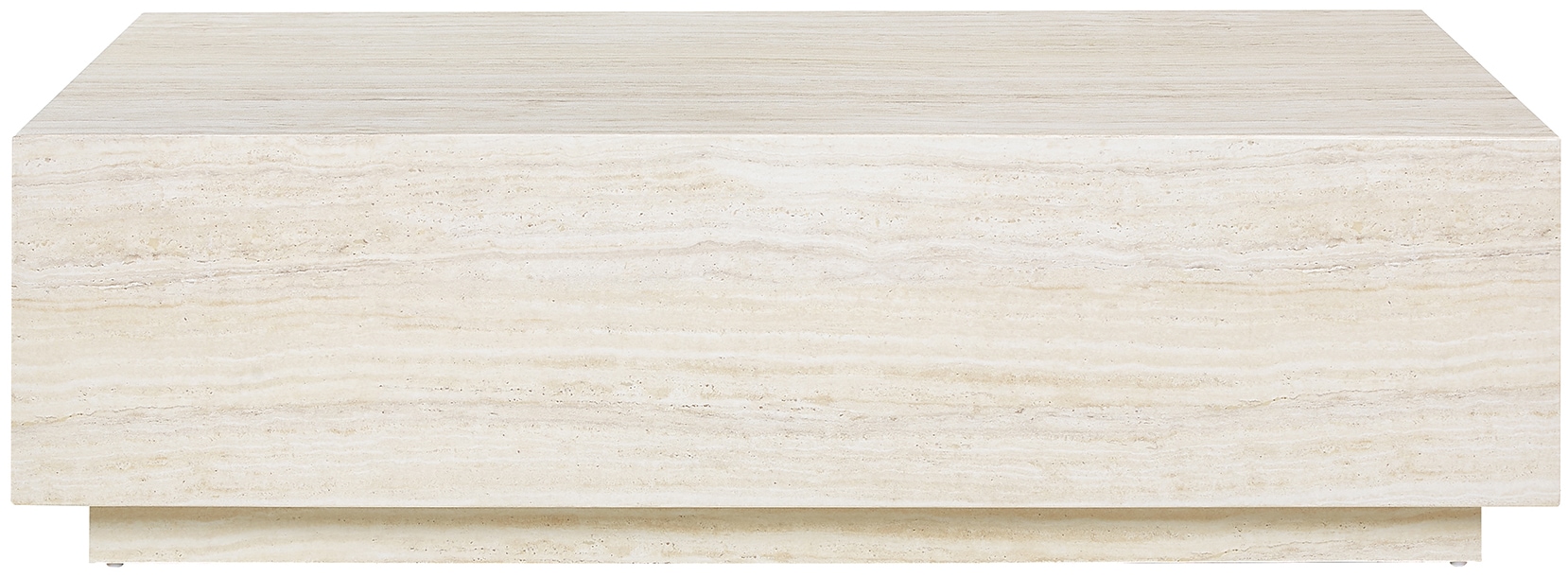 SalesFever Couchtisch »Almeria Beistelltisch: Stilvoller Tisch 120/75 cm« Stilvoller, rechteckiger Tisch in edler Marmoroptik, 120x75cm
