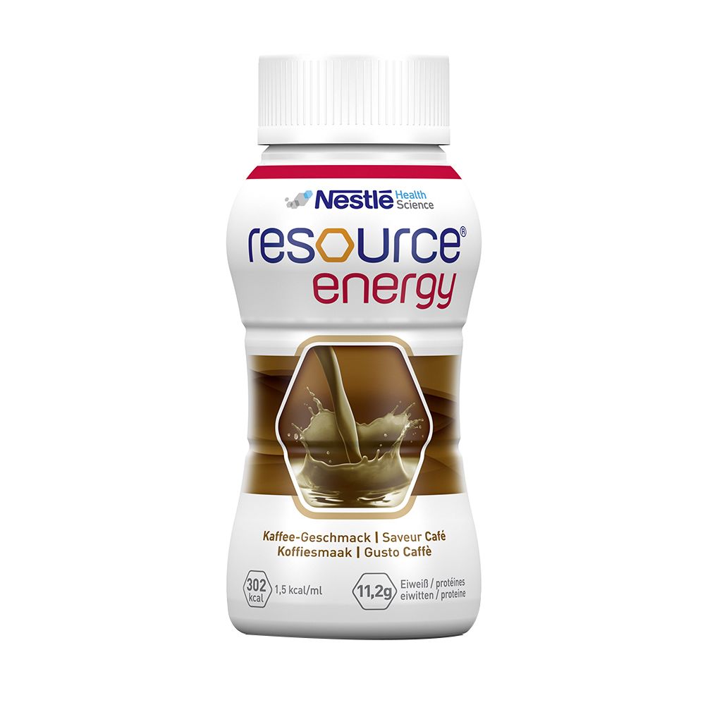 resource® energy Kaffee | Hochkalorische Trinknahrung | Aufbaukost bei Mangelernährung