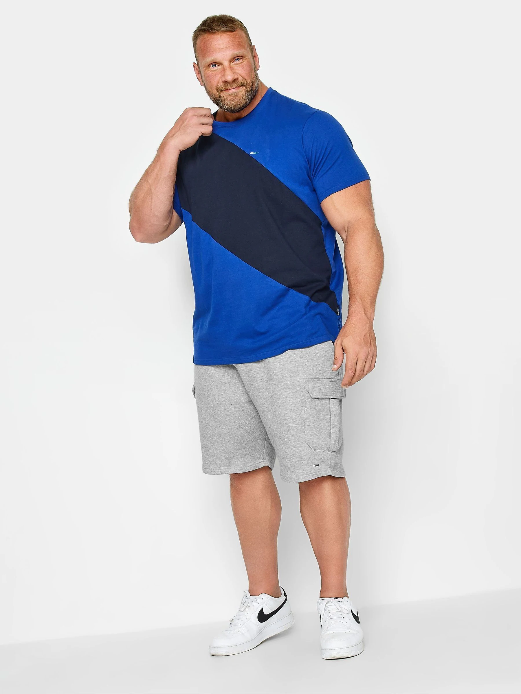 BadRhino Big & Tall Essential Jersey Joggers Shorts