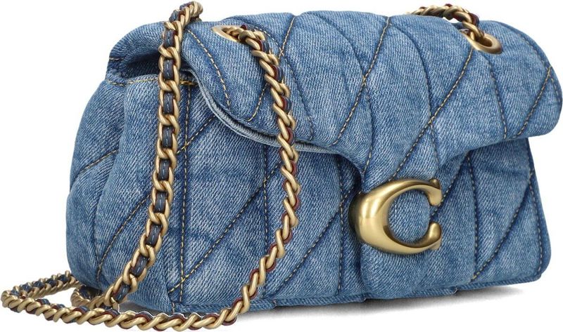 Coach - Tabby Quilted - Schoudertas - Indigo - Denim