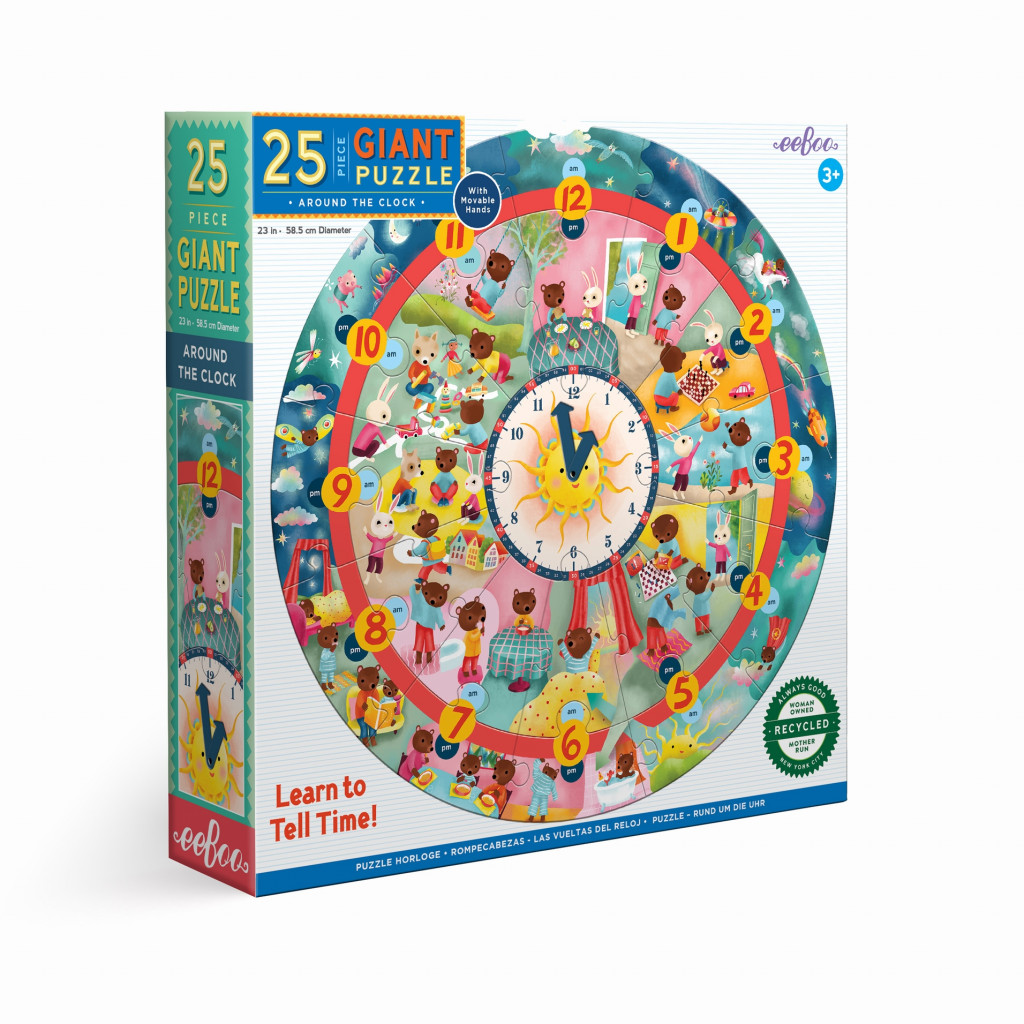 Puzzle - Horloge - 25 Pièces