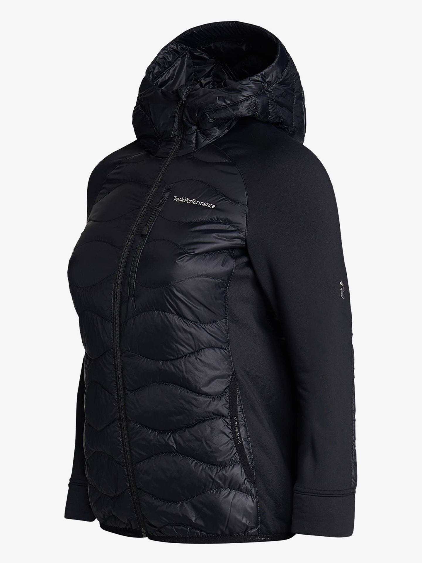 W Helium Down Hybrid Hood J