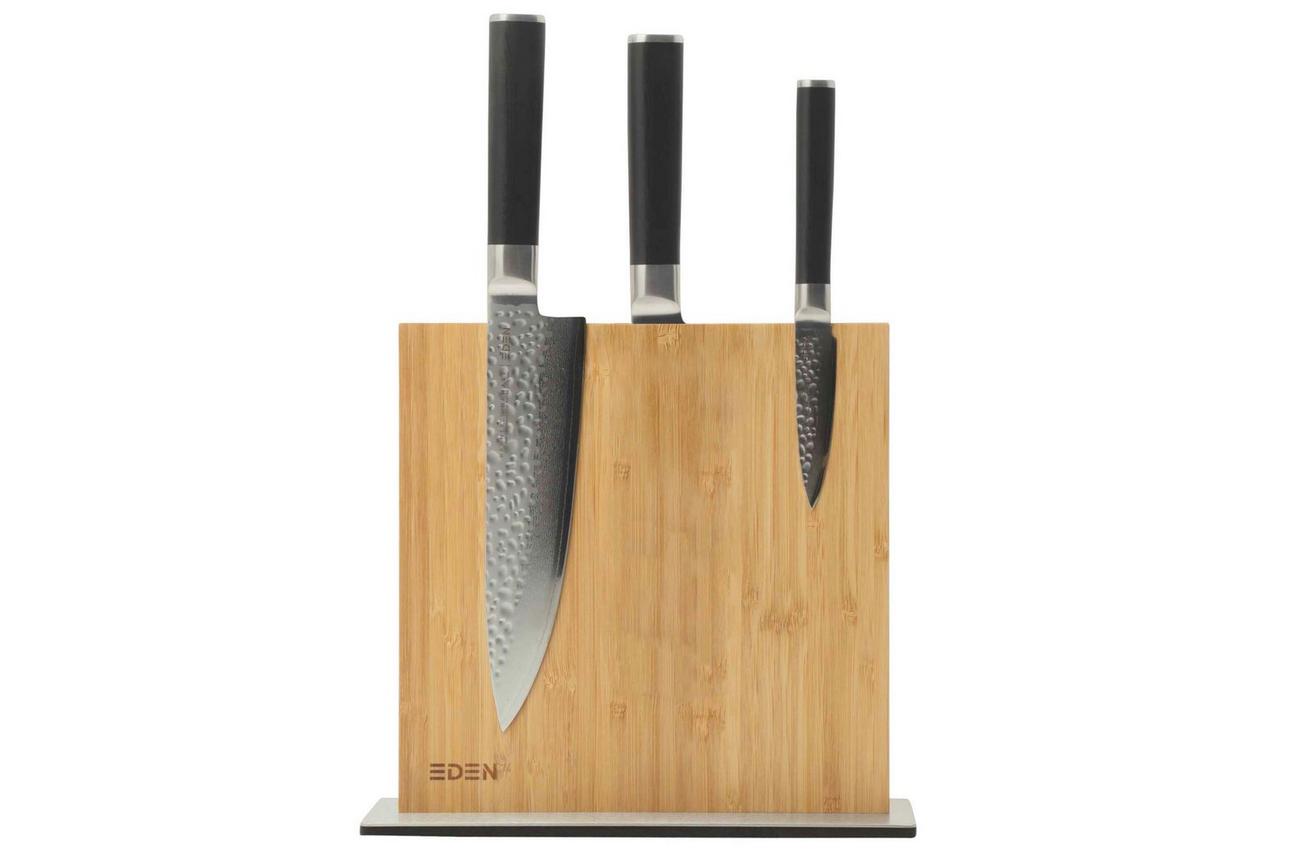 Eden Magnetic Knife Block EQB103 bamboehout