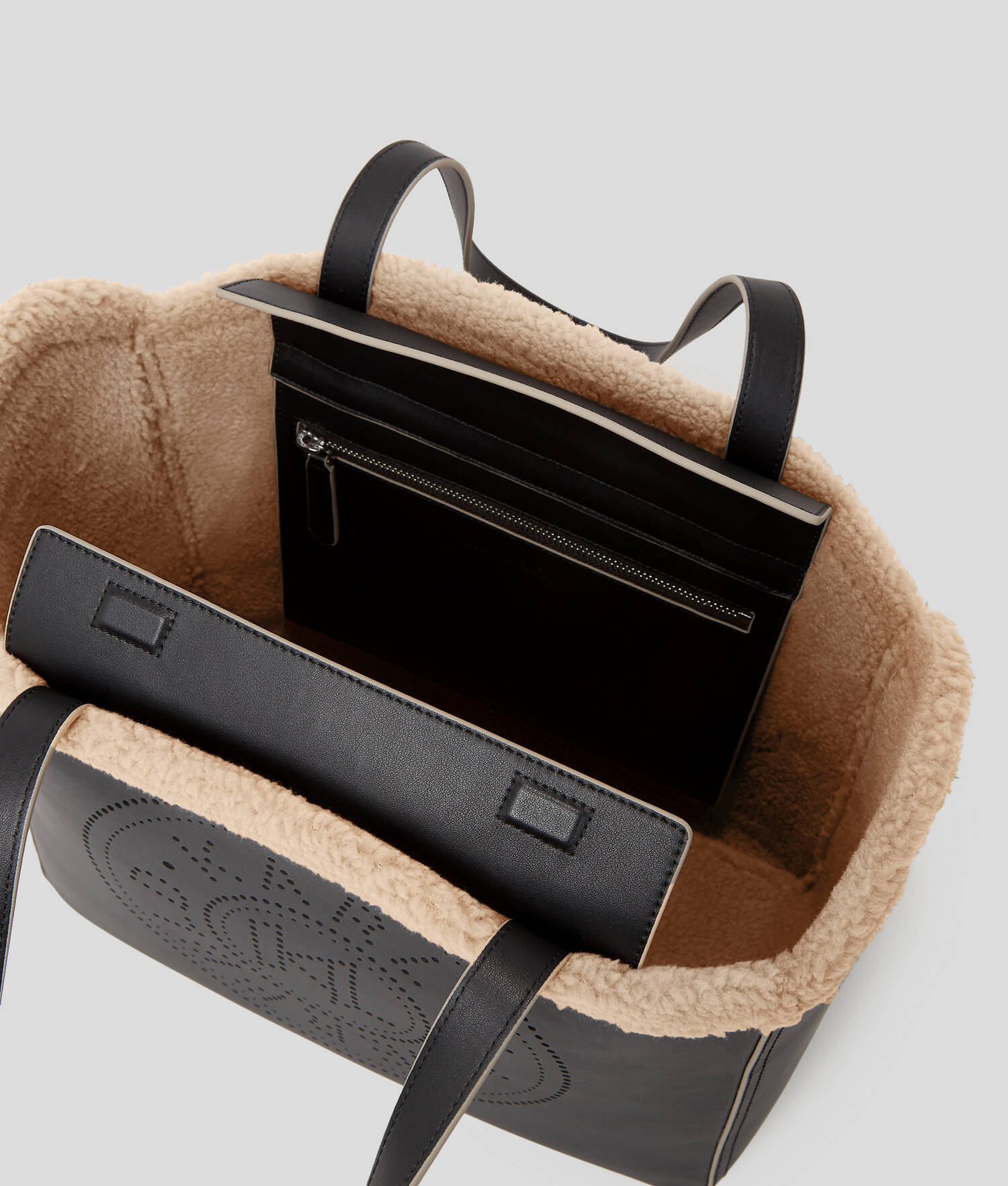 GRAND SAC CABAS EN SHEARLING K/CIRCLE