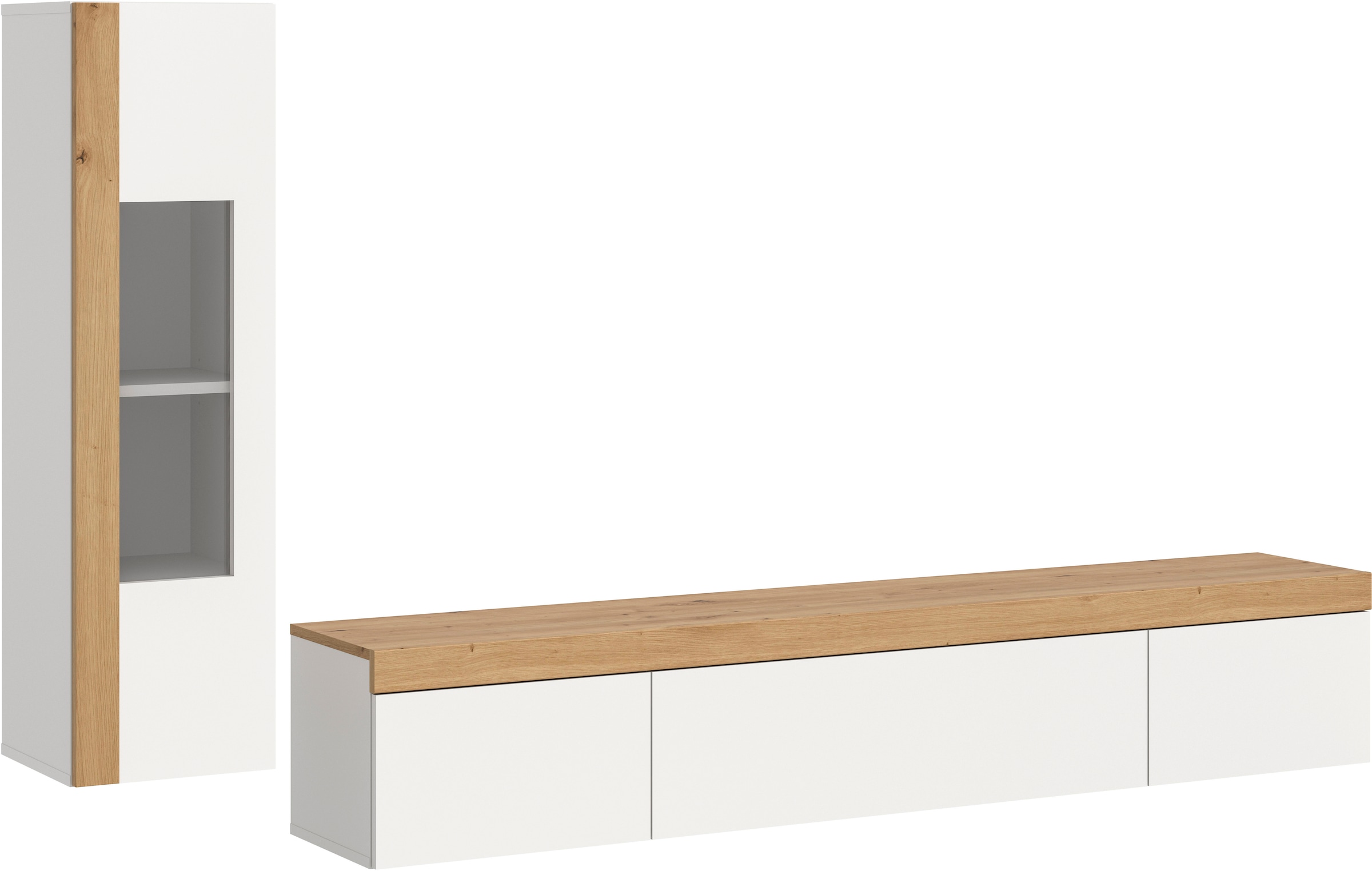 INOSIGN Wohnwand »Svala, Breite 180 cm, Wohnkombination« Set, 2 Stk. tlg.