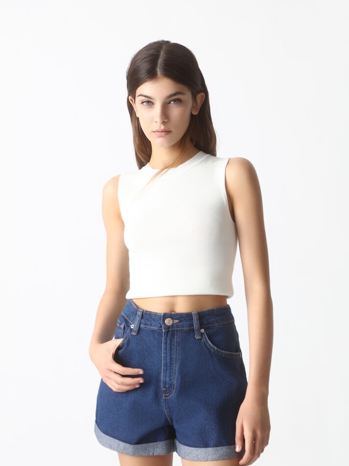 Shorts jeans estilo 