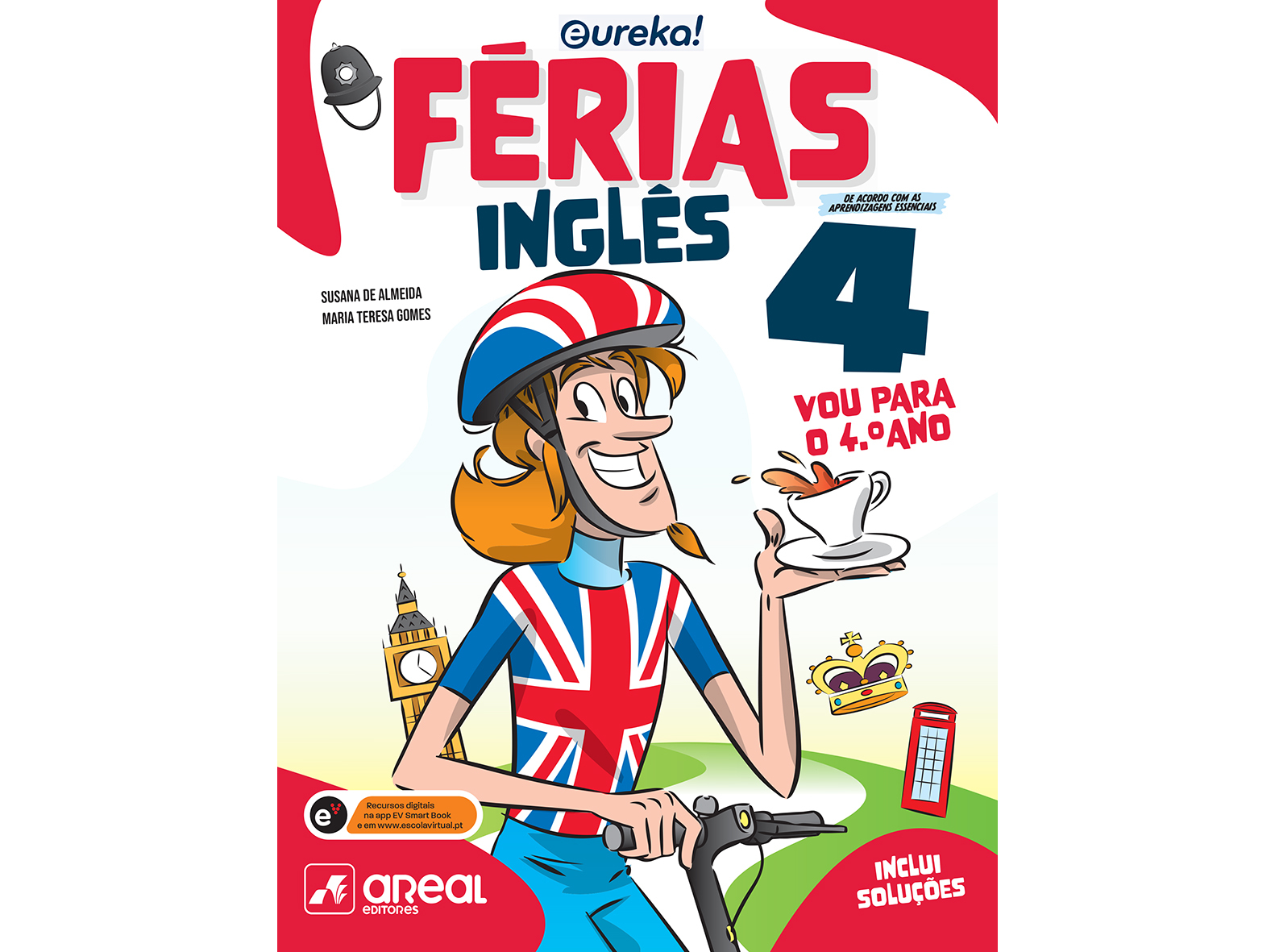 LIVRO EUREKA! FÉRIAS - INGLÊS - 4.º ANO
