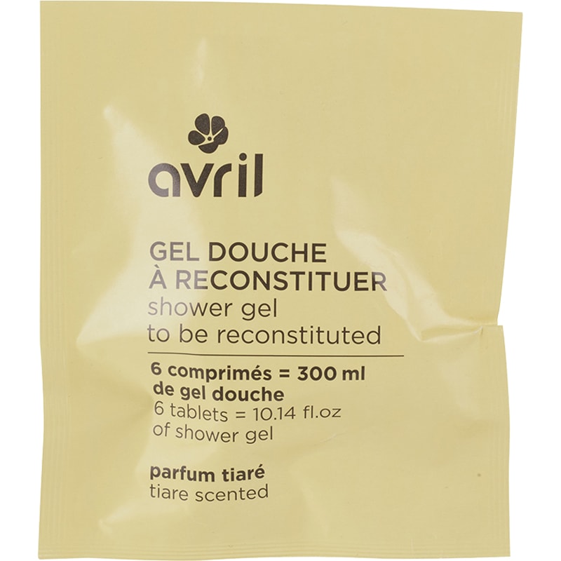 Gel douche bio à reconstituer - Tiaré - 300 ml