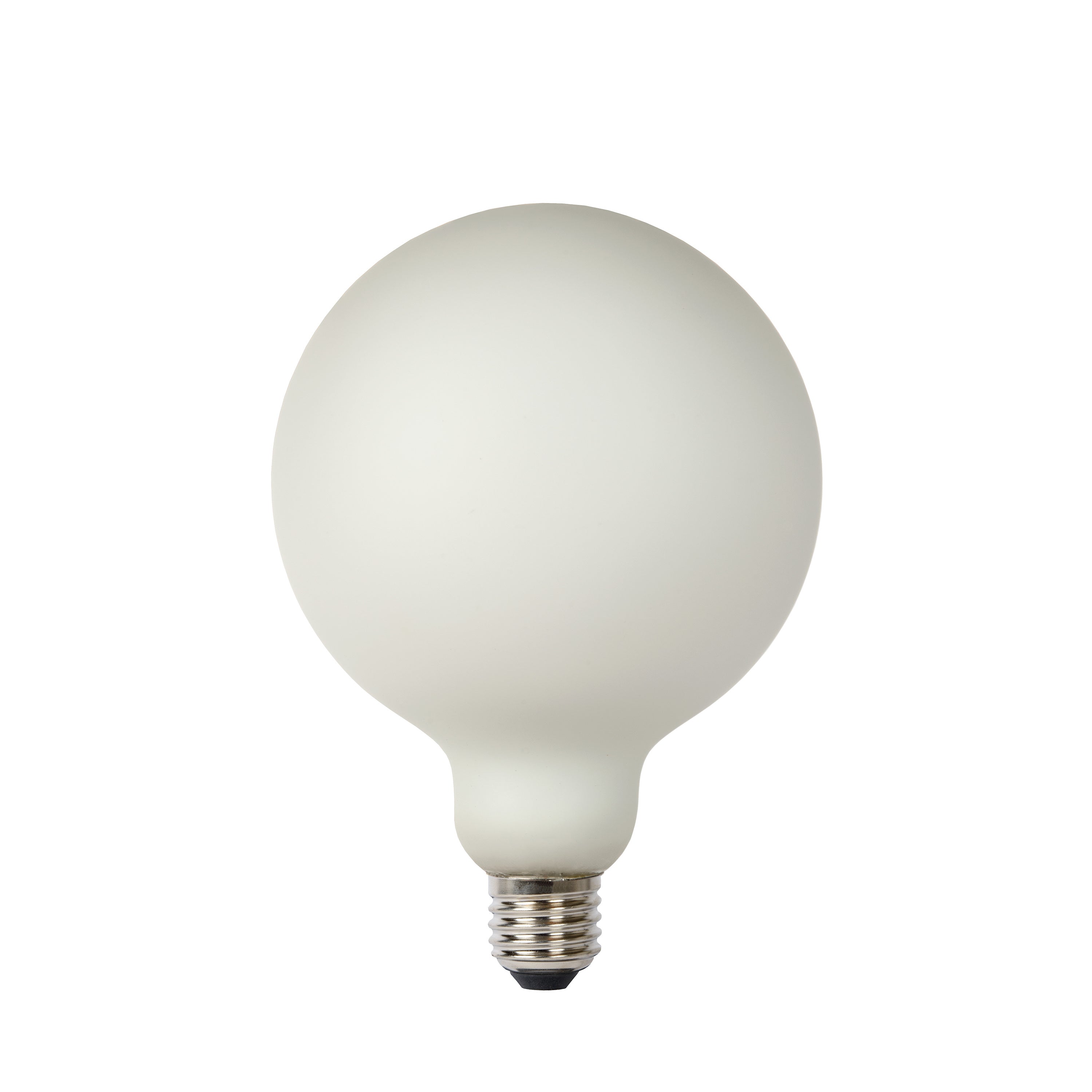 G125 LED lichtbron E27 8W 2700K opaal dimbaar 3-step