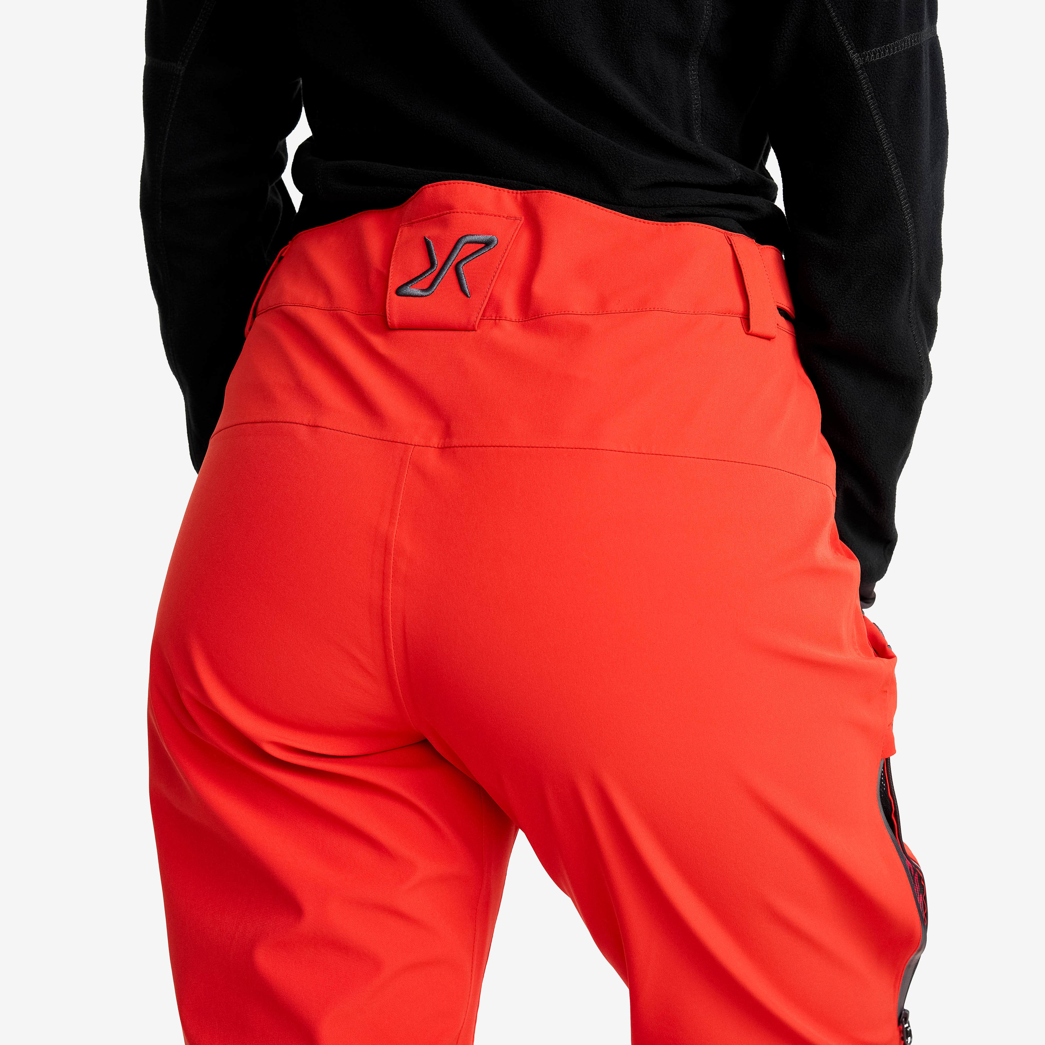 Cyclone 3L Shell Pants Dame Aurora Red
